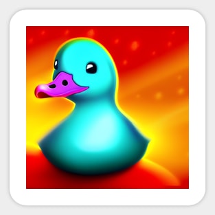 Nice Duck Sticker